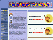 Tablet Screenshot of anime-ronin.de